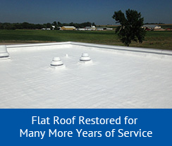 Foam Roof Repair | Hoppe Roofing