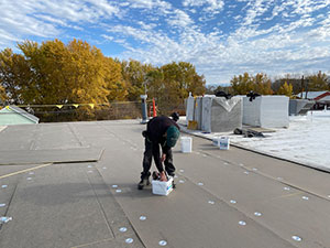 Commercial Flat Roof Replacement1